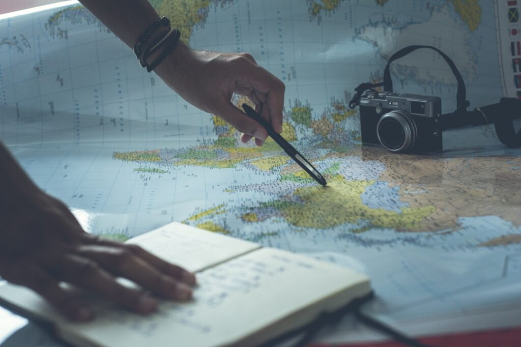 Destination aléatoire voyage